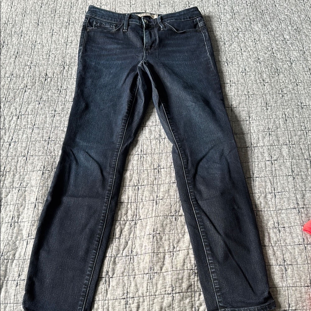 Athleta Sculptek Dark Wash Skinny Jeans